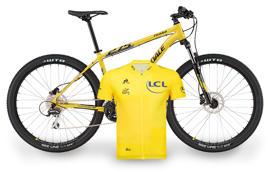 VTT et T-Shirt du Tour de France