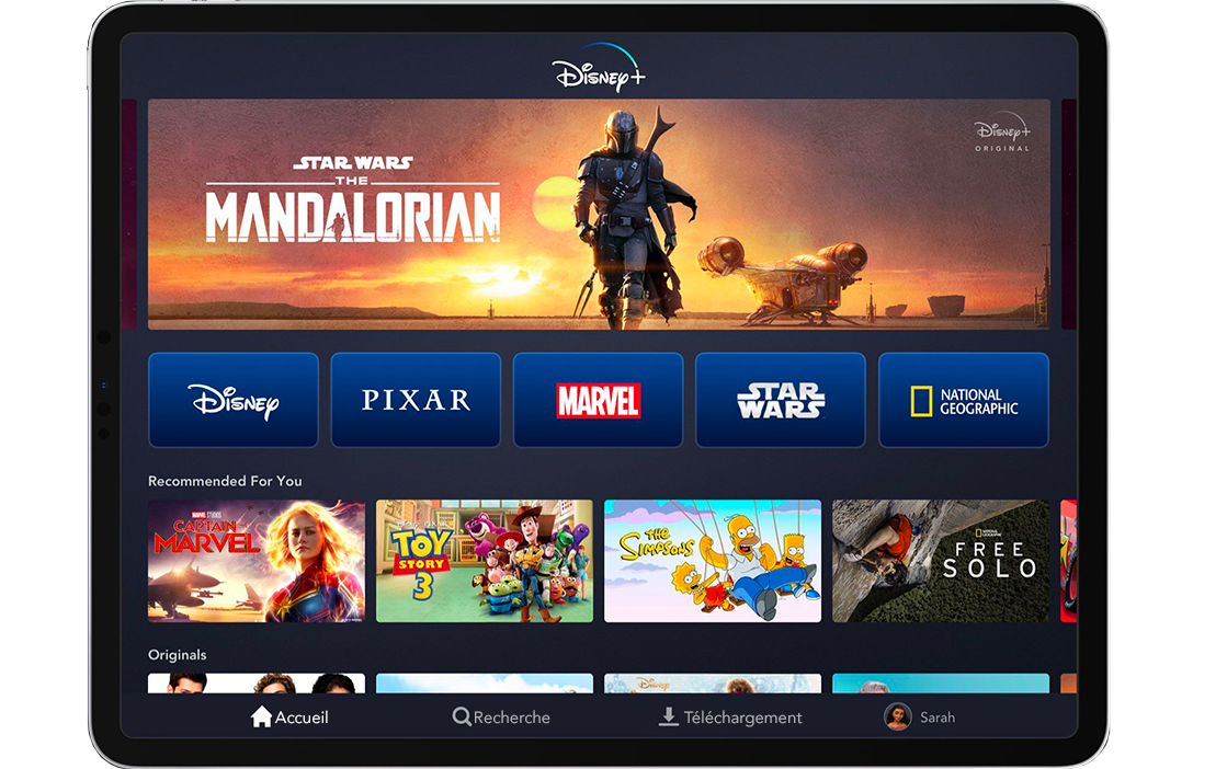 Abonnement Disney +