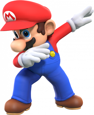 Mario faisant un dab
