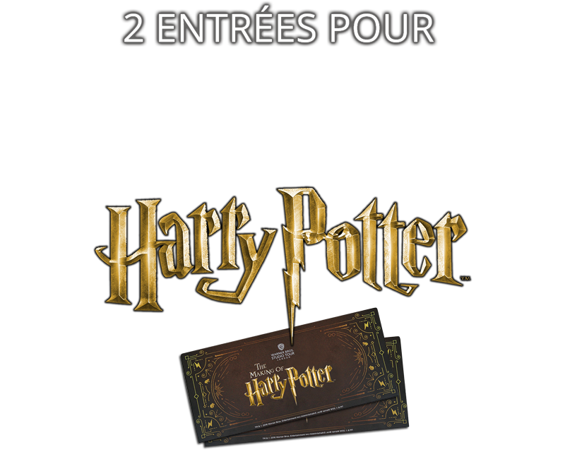 2 entrées pour le Studio Warner Bros